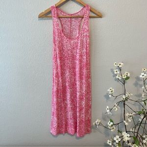 Lilly Pulitzer Pink Pattern Tank Dress S